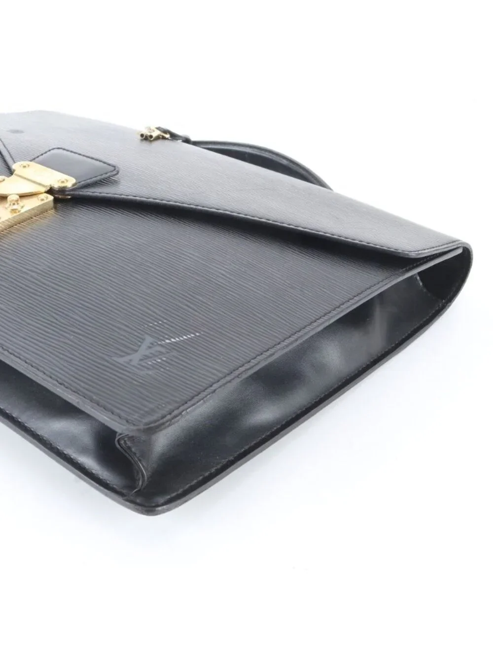 Louis Vuitton Epi Porte Document Man Bandouliere Leather Business Bag